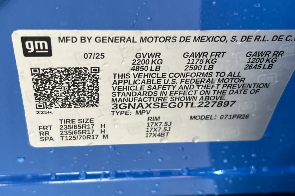 New 2026 Chevrolet Equinox ACTIV w/ Convenience Package III image 23