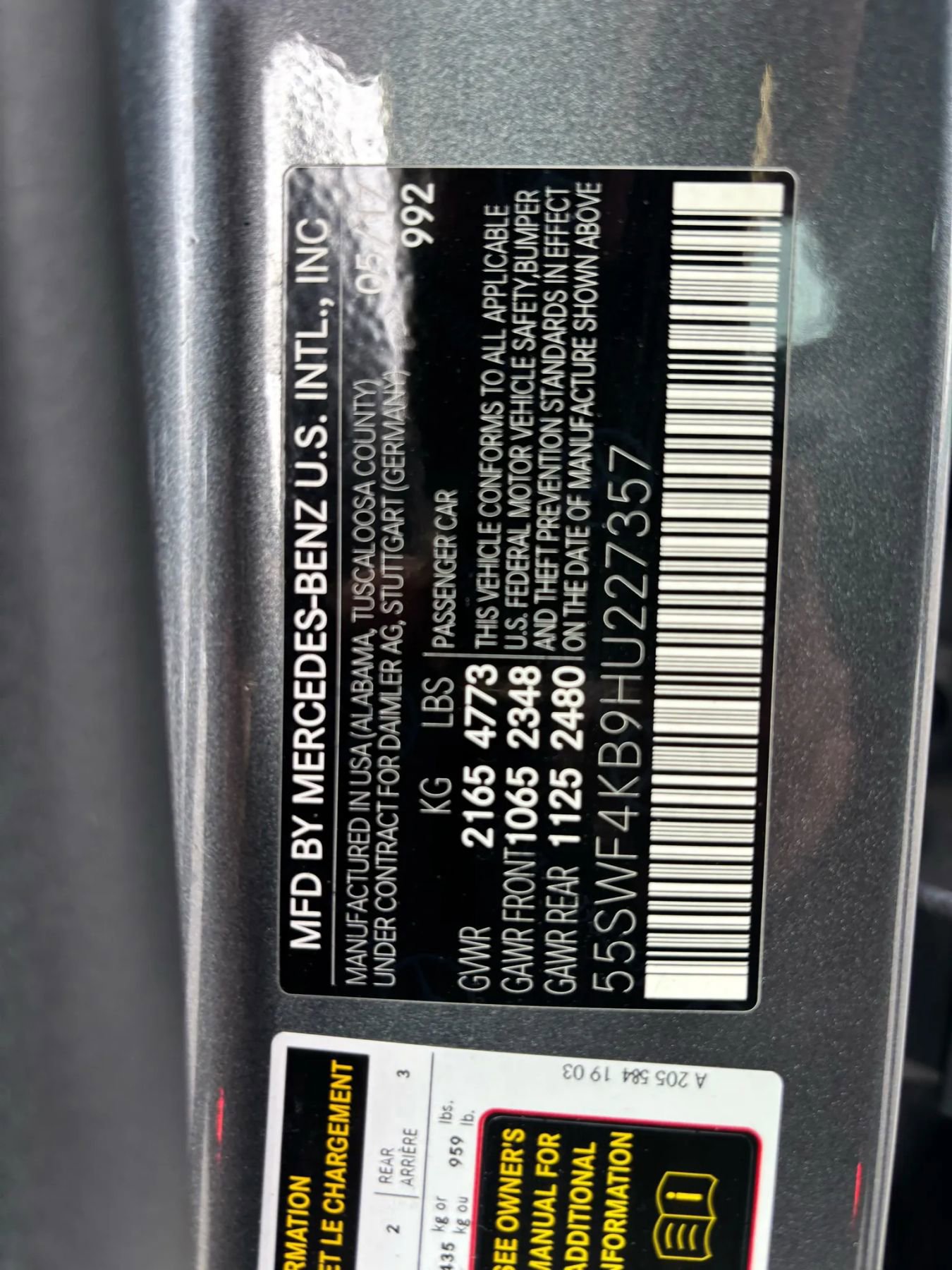 Used 2017 Mercedes-Benz C 300 4MATIC Sedan w/ Premium 3 Package image 37