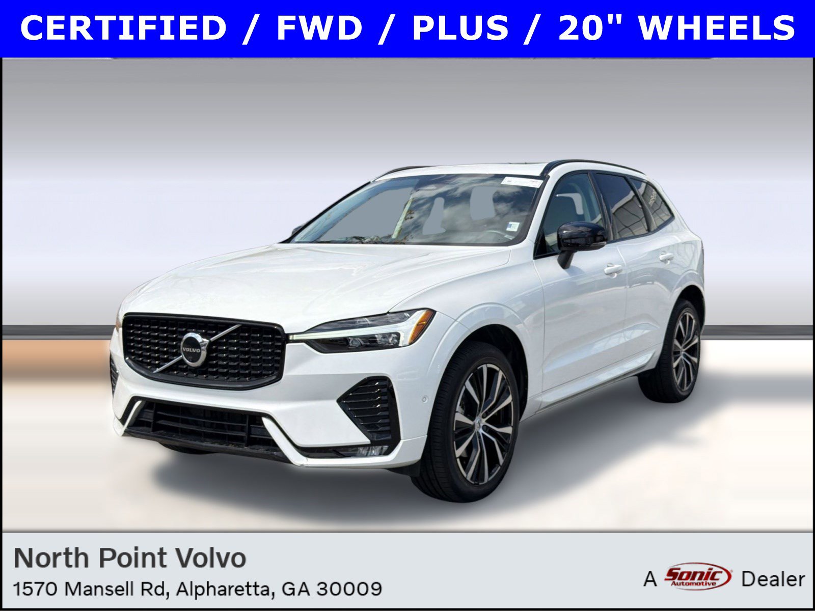 Certified 2023 Volvo XC60 B5 Plus w/ Protection Package Premier FWD image 1