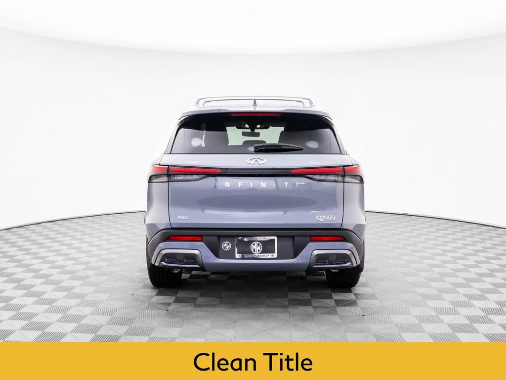 Certified 2025 INFINITI QX60 Sensory w/ Vision Package image 5