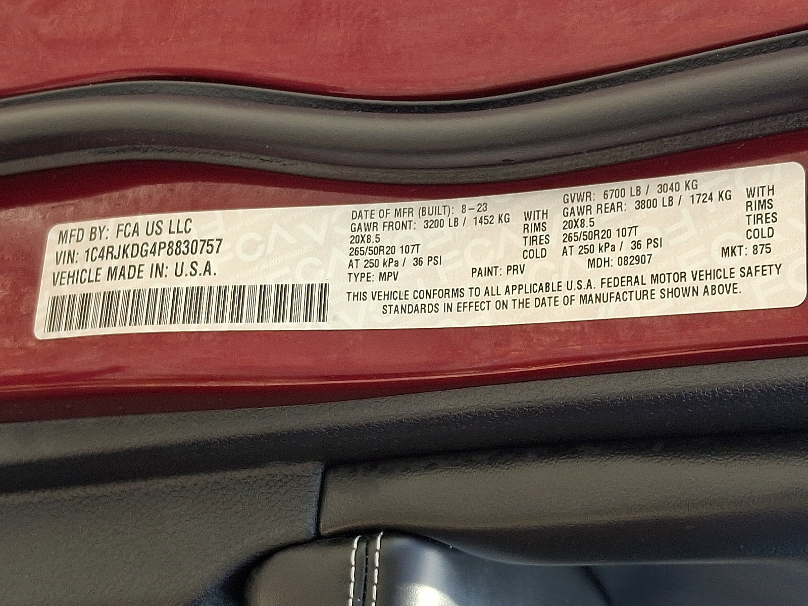 Used 2023 Jeep Grand Cherokee L Overland AWD/4WD image 30