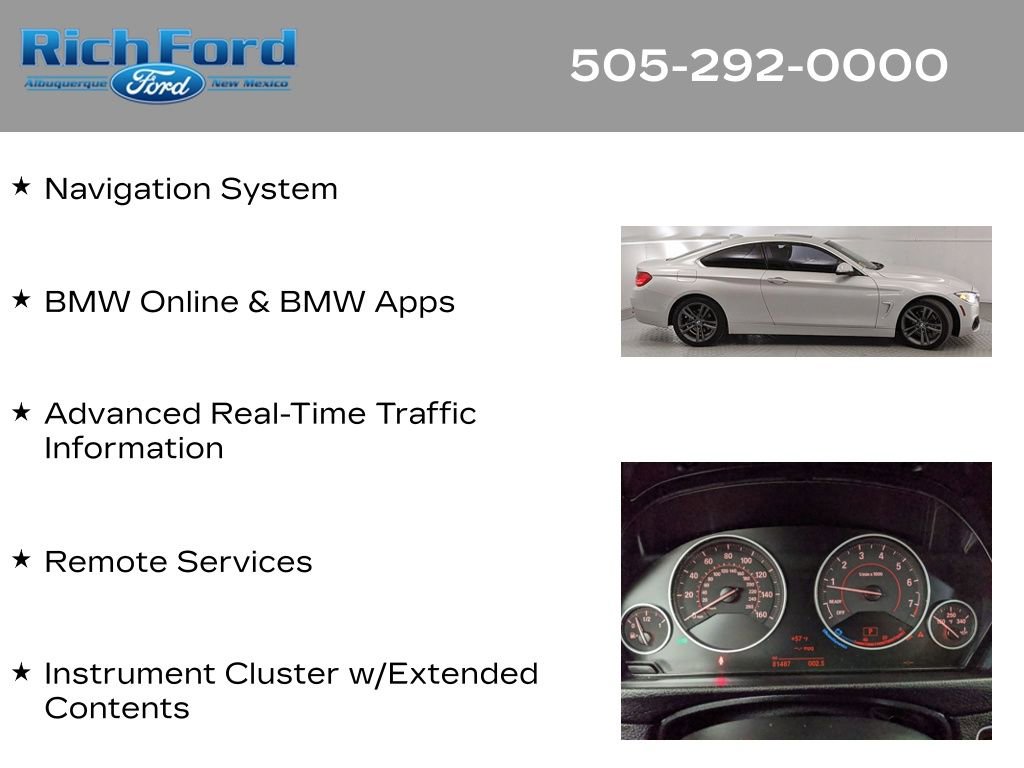 Used 2016 BMW 428i Coupe w/ Premium Package image 11