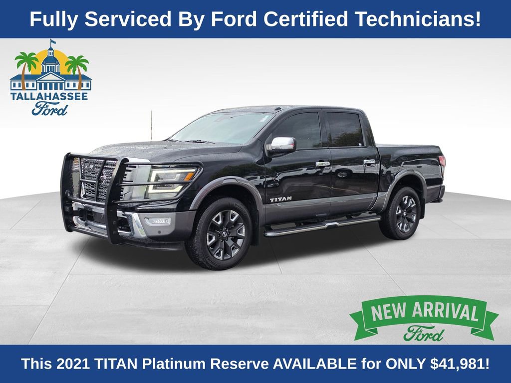 Used 2021 Nissan Titan Platinum Reserve w/ Moonroof Package