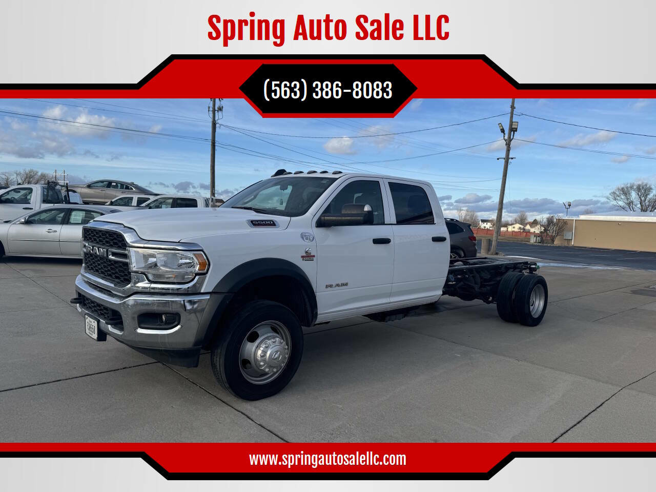 Used 2021 RAM 5500 Tradesman w/ Chrome Appearance Group image 1