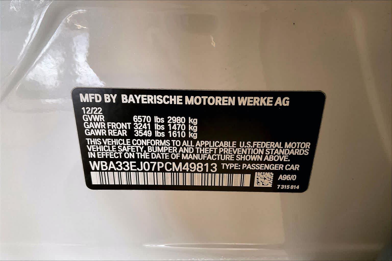 Used 2023 BMW 760i xDrive AWD/4WD image 32
