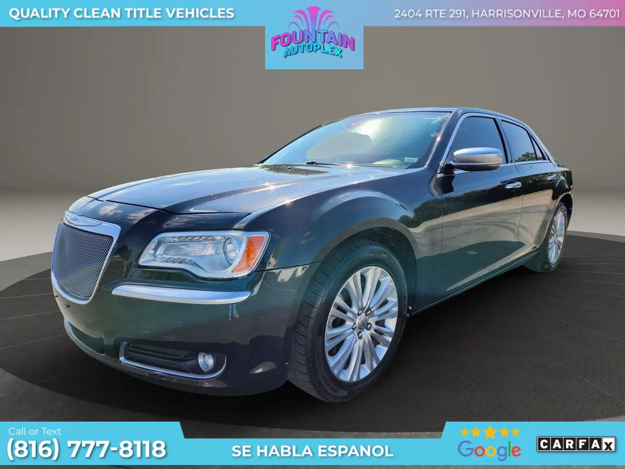 Used 2013 Chrysler 300 C w/ Beats Audio Group