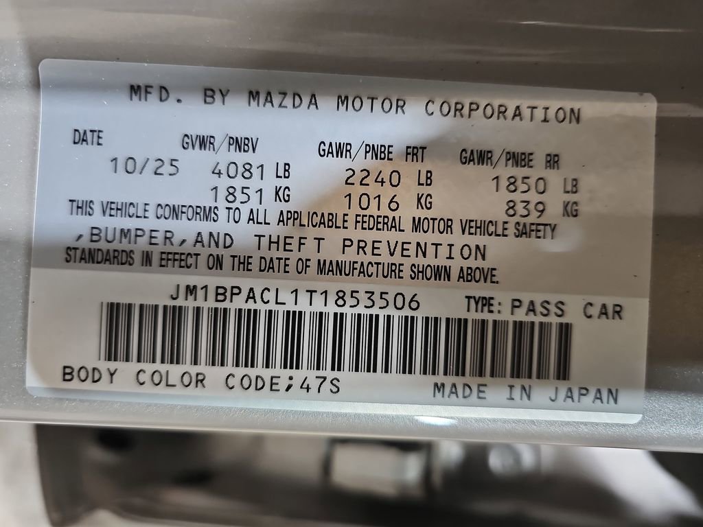New 2026 MAZDA MAZDA3 2.5 S Sedan w/ Preferred Pkg image 34