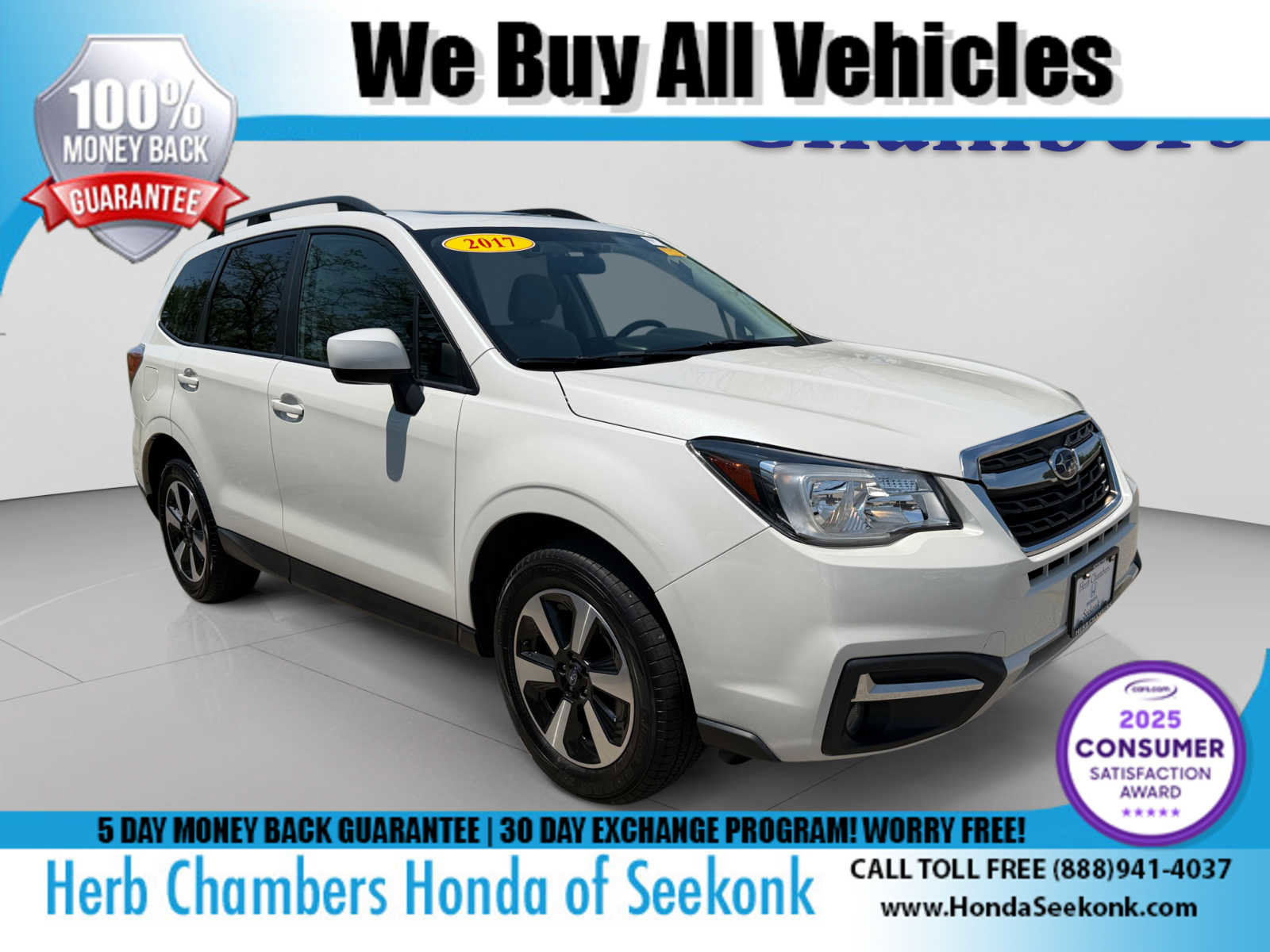 Used 2017 Subaru Forester 2.5i Premium