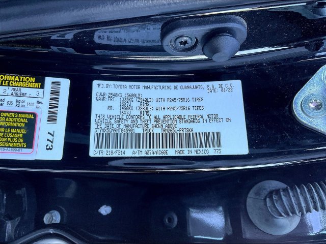Used 2022 Toyota Tacoma SR w/ SR Convenience Package RWD image 21
