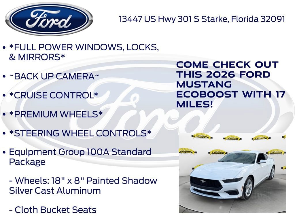 New 2026 Ford Mustang Coupe RWD image 10