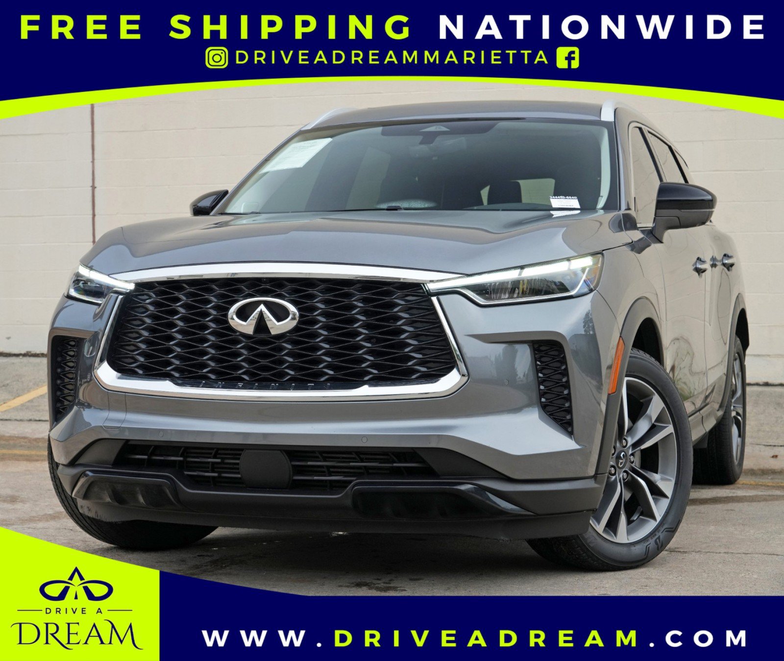 Used 2025 INFINITI QX60 Luxe w/ Vision Package AWD/4WD image 1