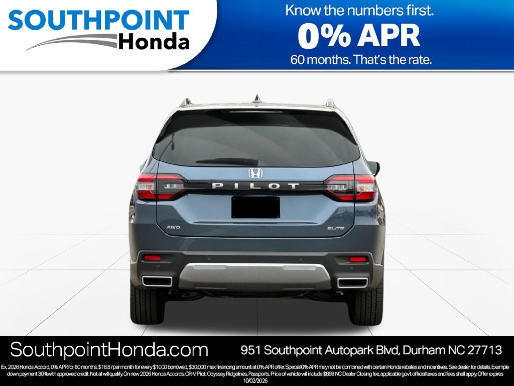 New 2026 Honda Pilot Elite image 5