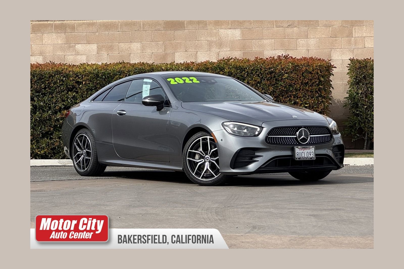 Used 2022 Mercedes-Benz E 450 4MATIC Coupe image 1