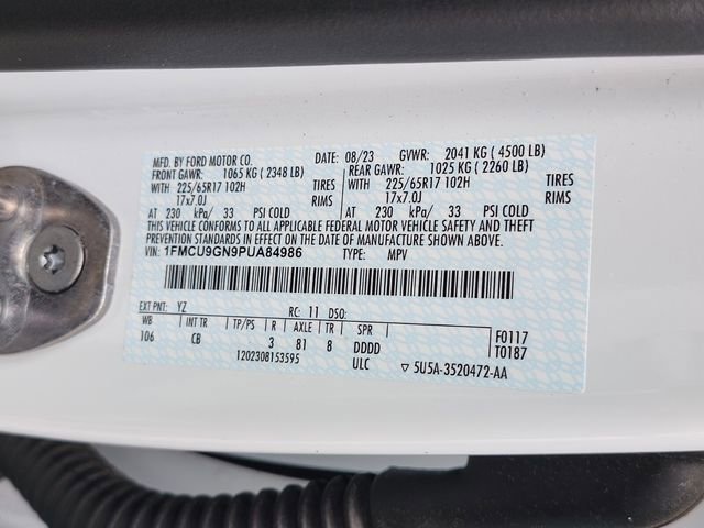 Certified 2023 Ford Escape Active AWD/4WD image 35