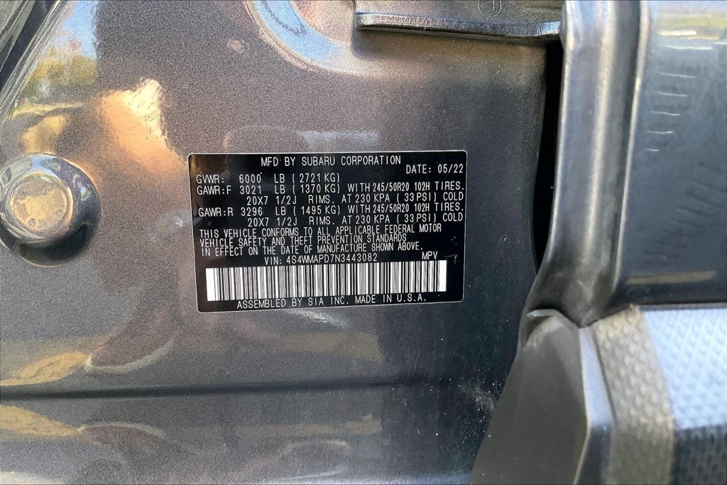 Used 2022 Subaru Ascent Limited w/ Technology Package AWD/4WD image 39