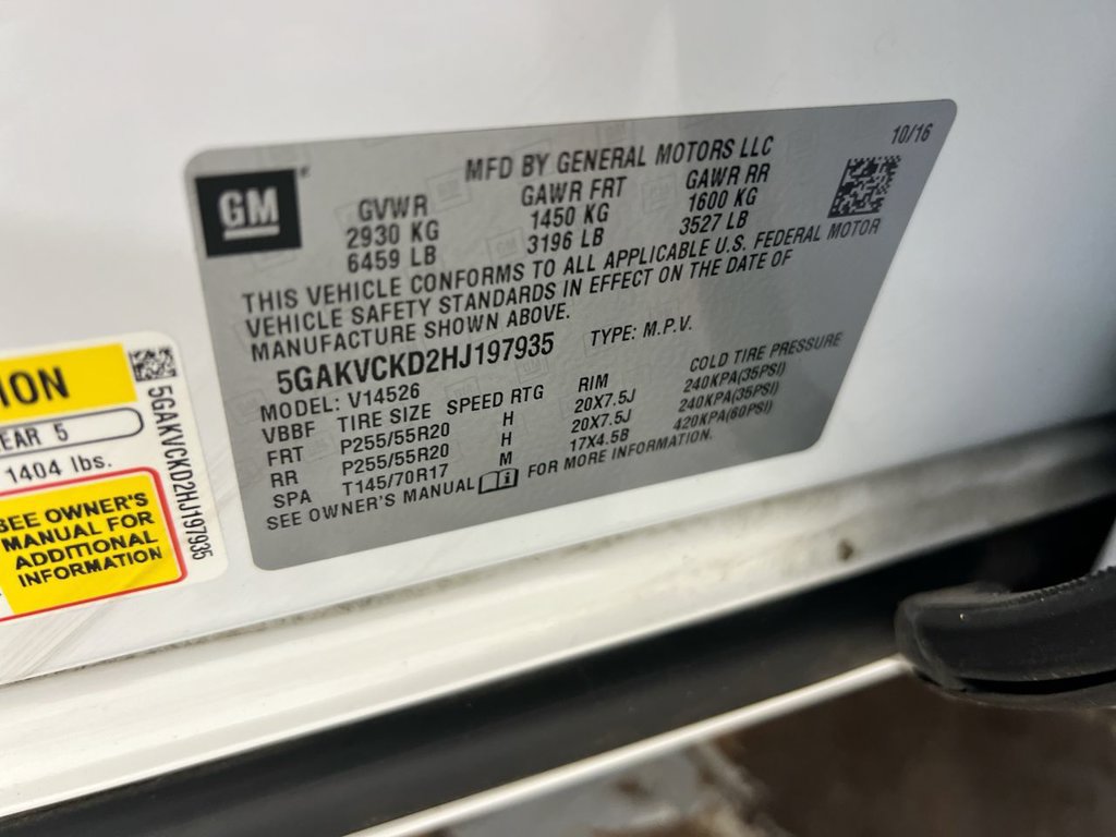 Used 2017 Buick Enclave Premium AWD/4WD image 29