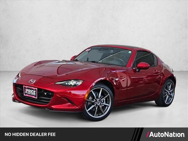 Used 2021 MAZDA MX-5 Miata RF Grand Touring RWD image 1