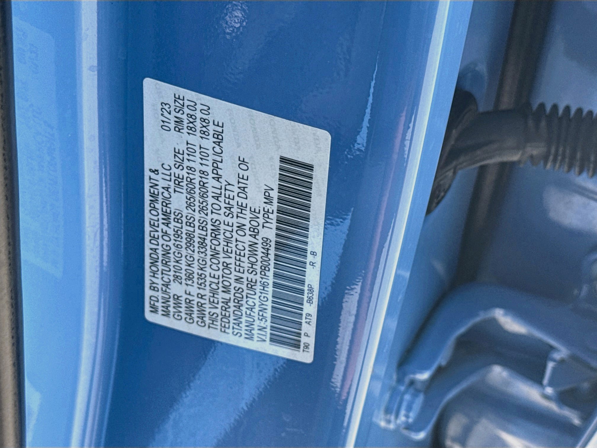 Certified 2023 Honda Pilot TrailSport image 36