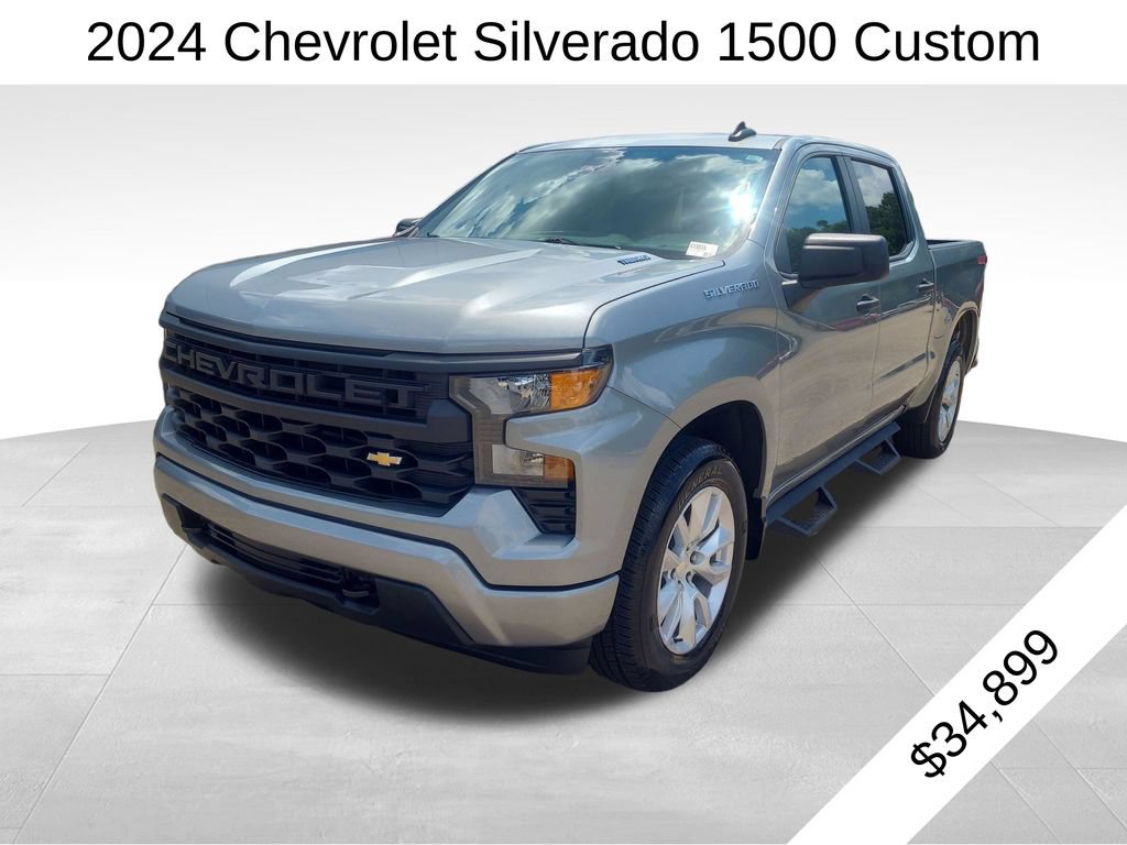 Used 2024 Chevrolet Silverado 1500 Custom RWD image 2
