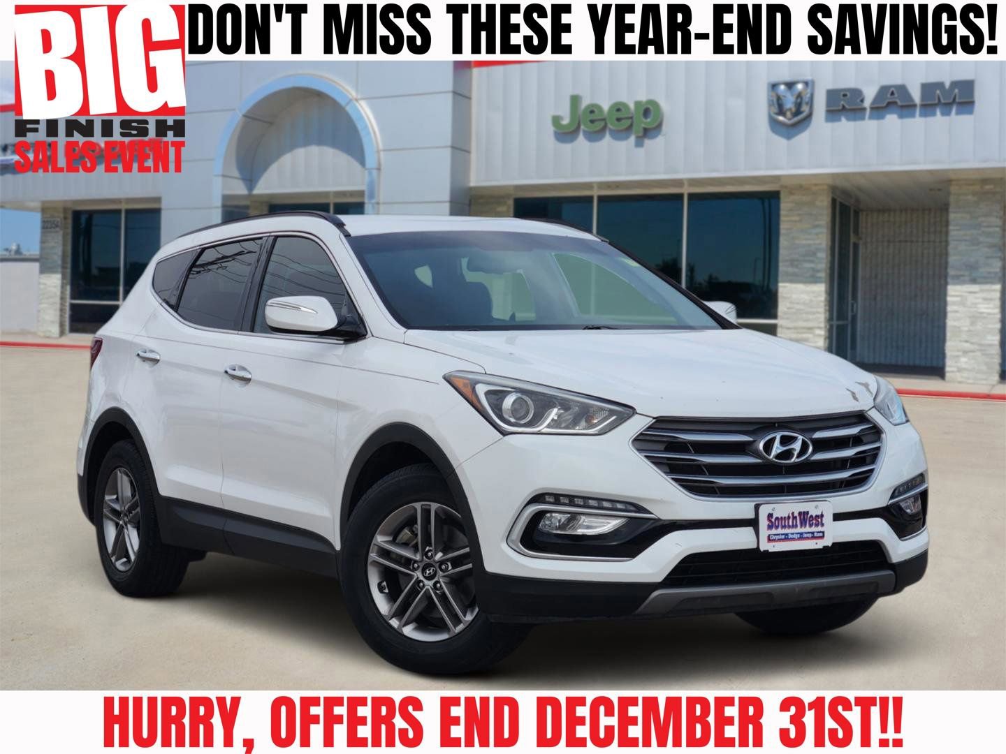 Used 2018 Hyundai Santa Fe Sport w/ 2.4L Value Package 02 image 1