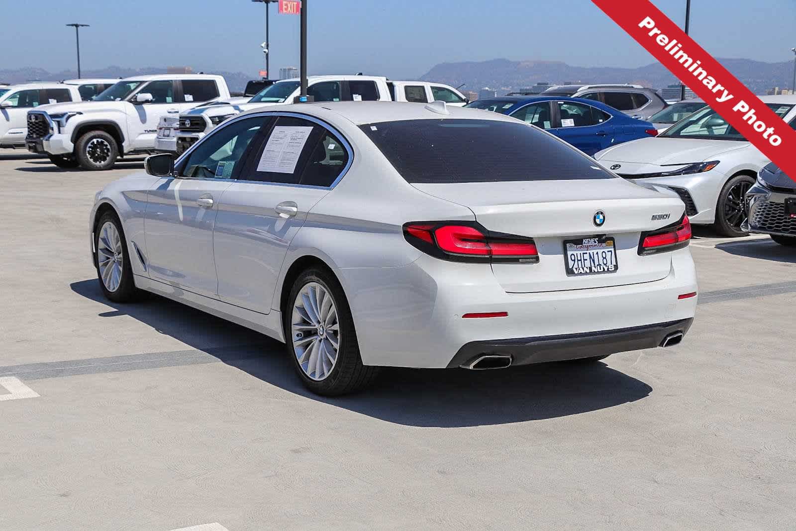Used 2021 BMW 530i w/ Convenience Package RWD image 8