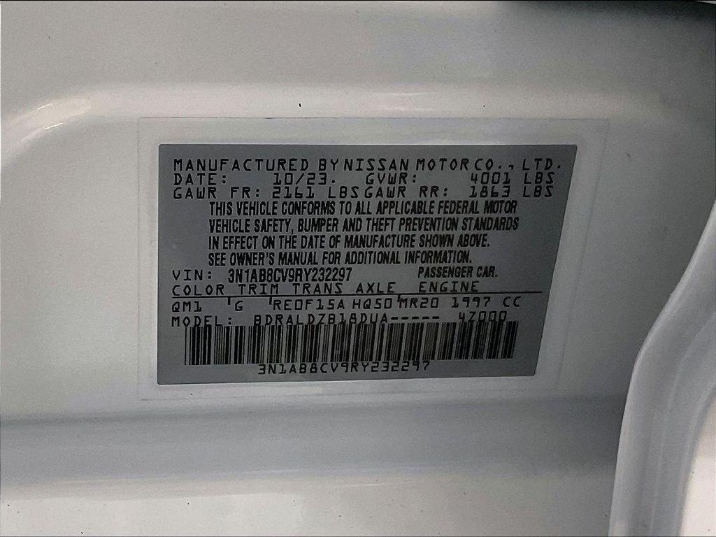 Certified 2024 Nissan Sentra SV FWD image 33