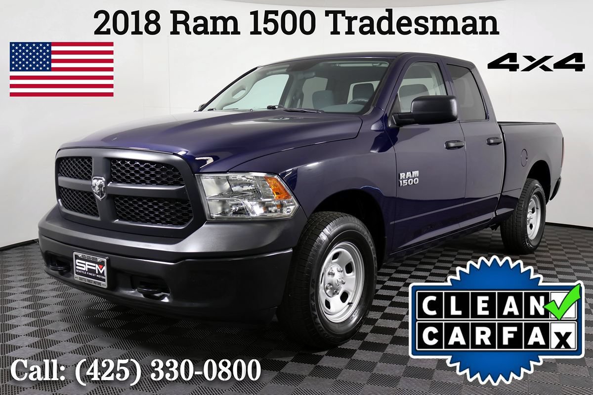 Used 2018 RAM 1500 Tradesman w/ Popular Equipment Group AWD/4WD image 1