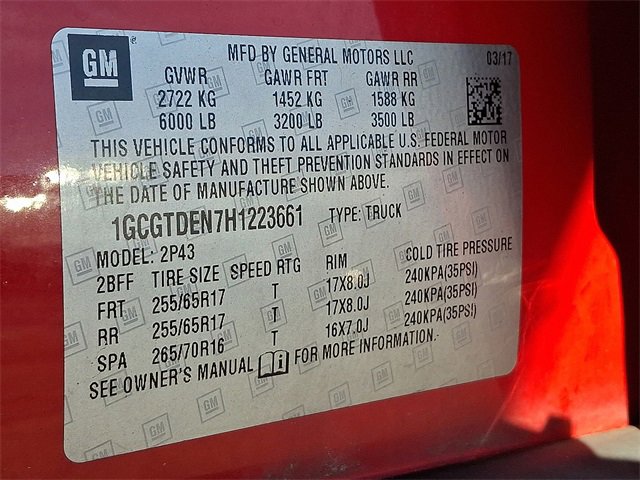 Used 2017 Chevrolet Colorado Z71 image 26