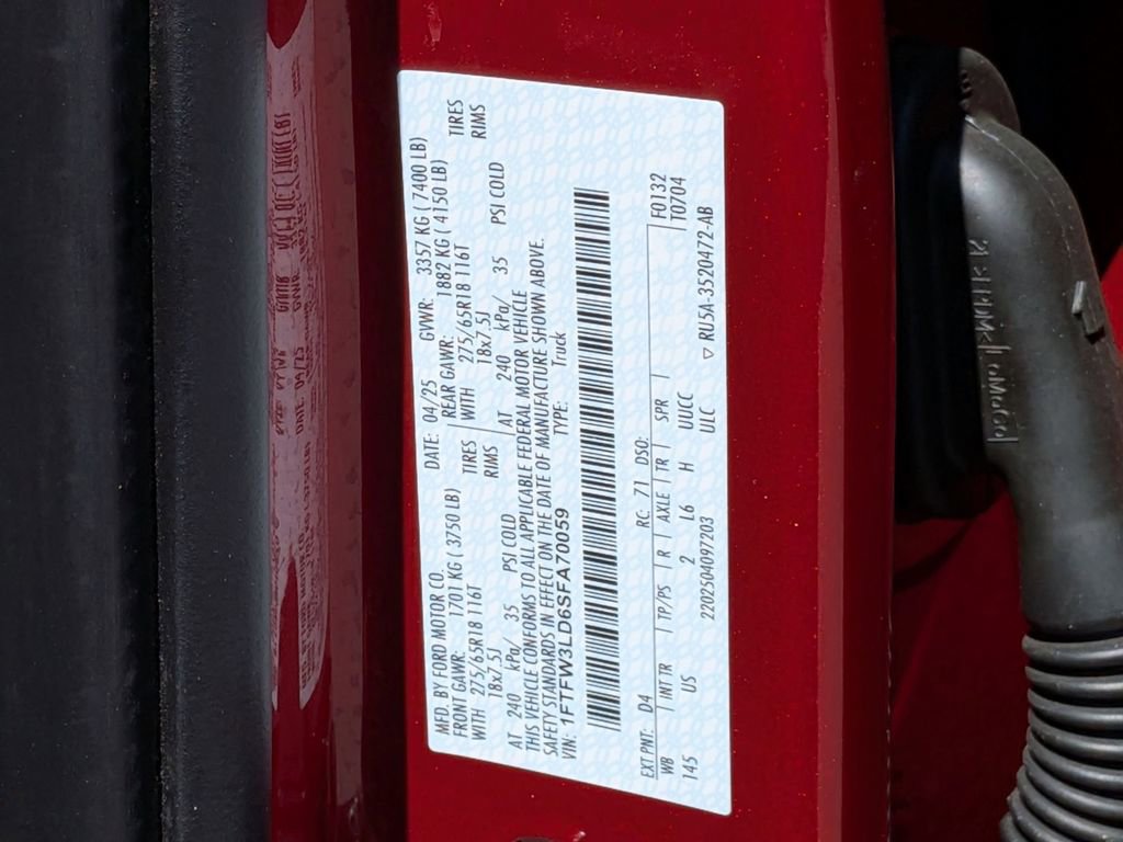 Used 2025 Ford F150 XLT w/ Equipment Group 301A Standard image 34