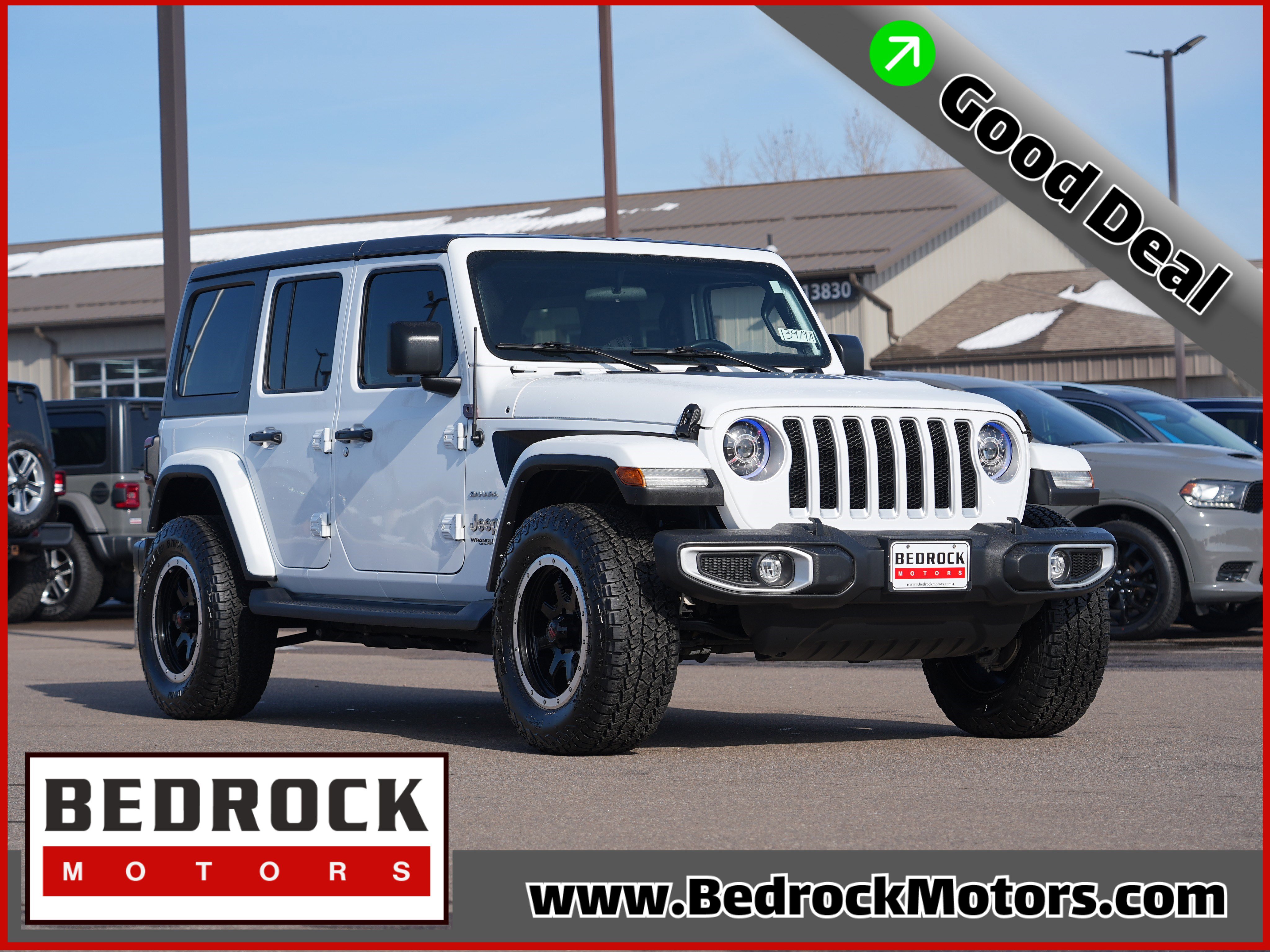 Used 2021 Jeep Wrangler Unlimited Sahara w/ LED Lighting Group AWD/4WD video 1
