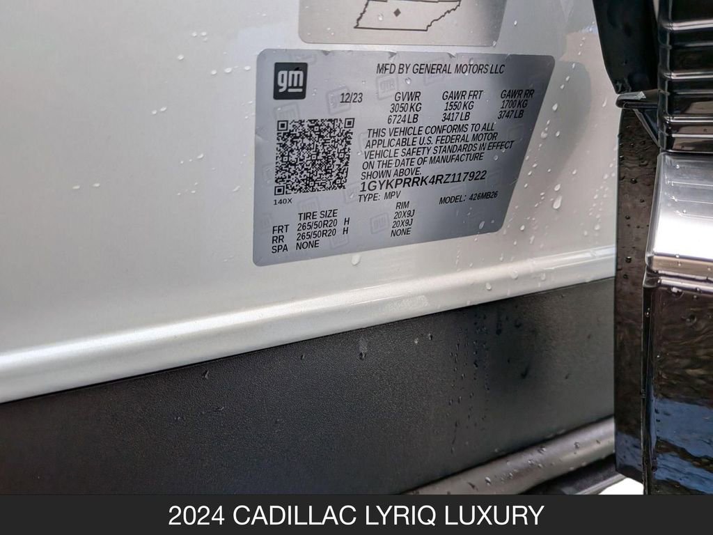 Used 2024 Cadillac Lyriq Luxury RWD image 29