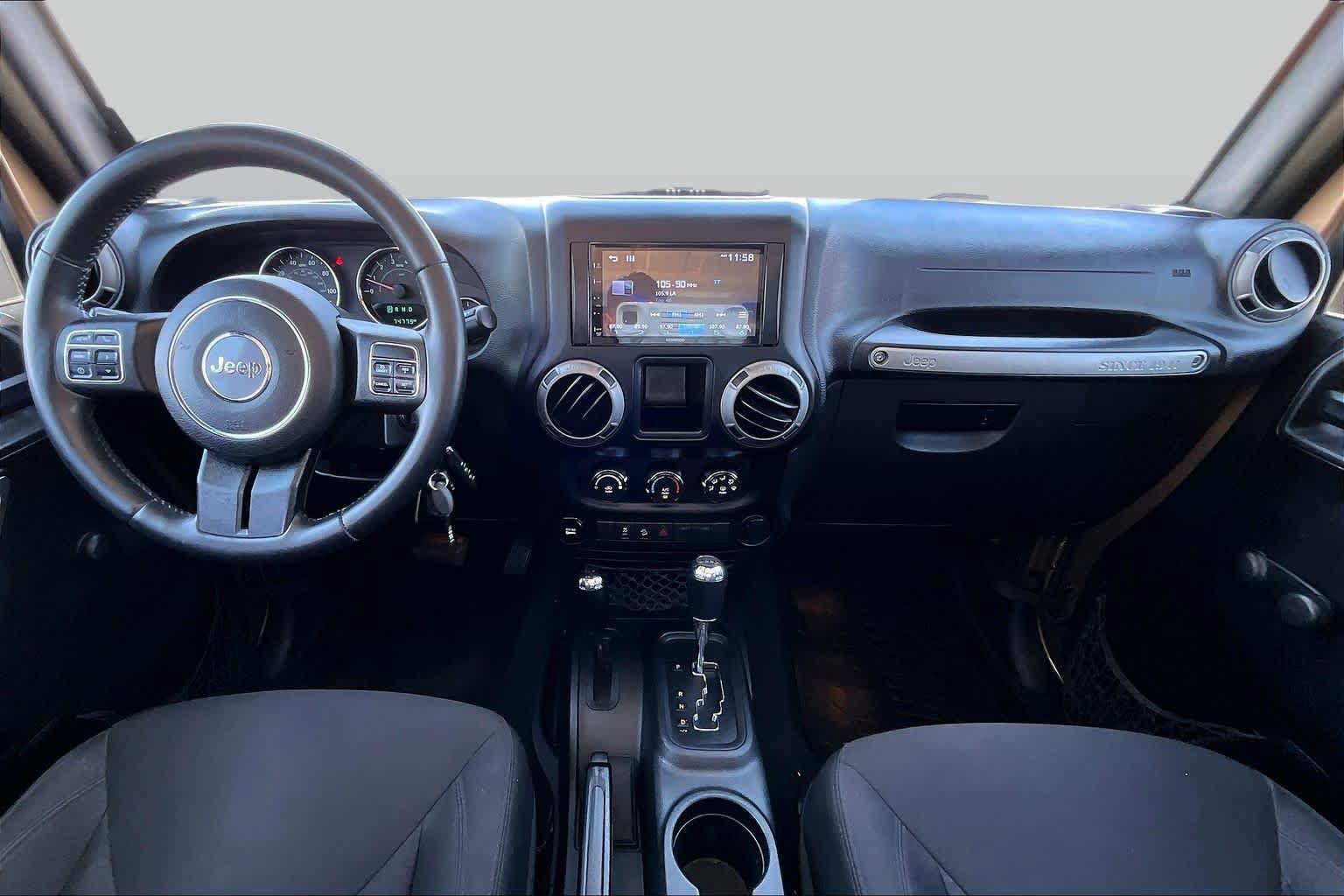 Used 2015 Jeep Wrangler Unlimited Sport w/ Connectivity Group AWD/4WD image 14