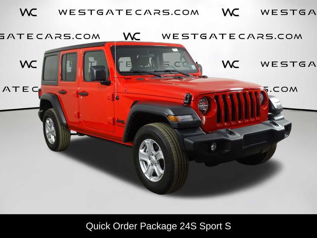 Used 2022 Jeep Wrangler Unlimited Sport video 2
