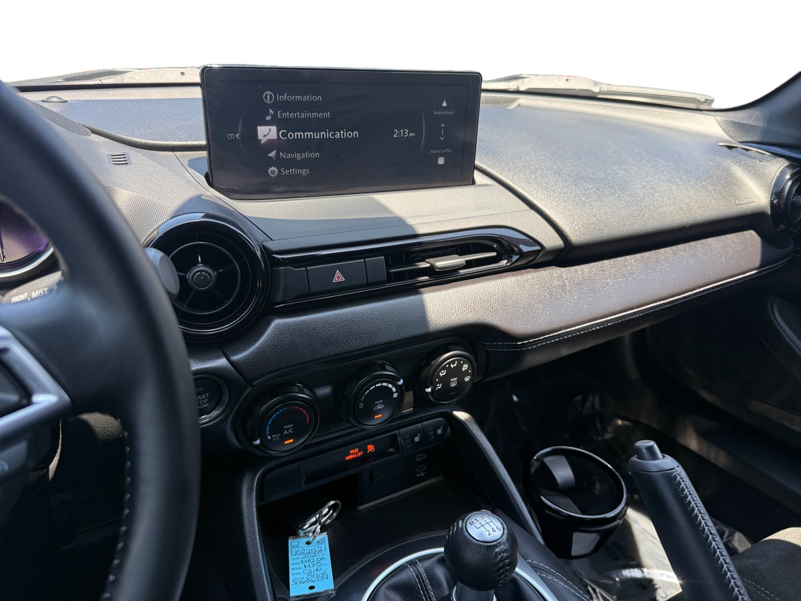 Certified 2025 MAZDA MX-5 Miata Club RWD image 12