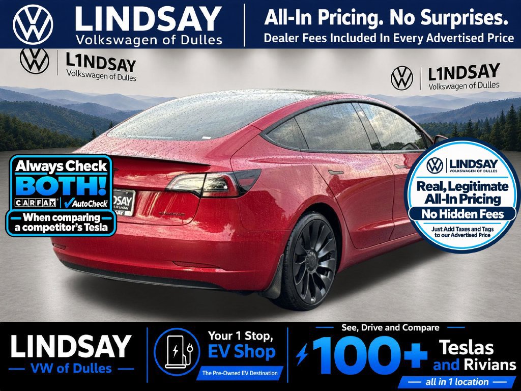 Used 2022 Tesla Model 3 Performance AWD/4WD image 7