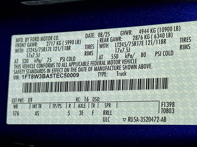 New 2026 Ford F350 XL w/ XL Chrome Package image 17