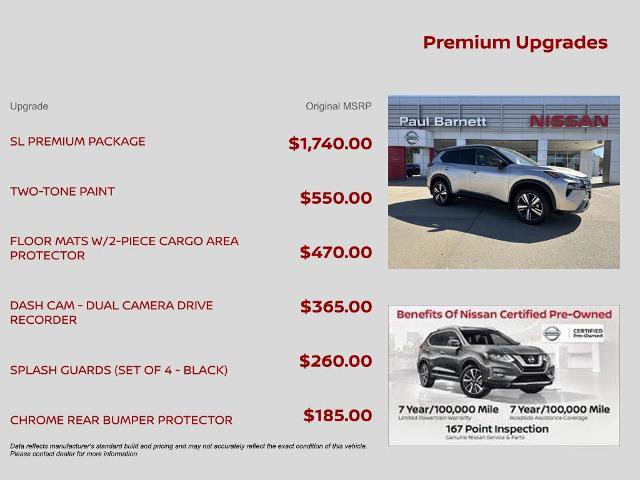 Certified 2025 Nissan Rogue SL w/ SL Premium Package image 9
