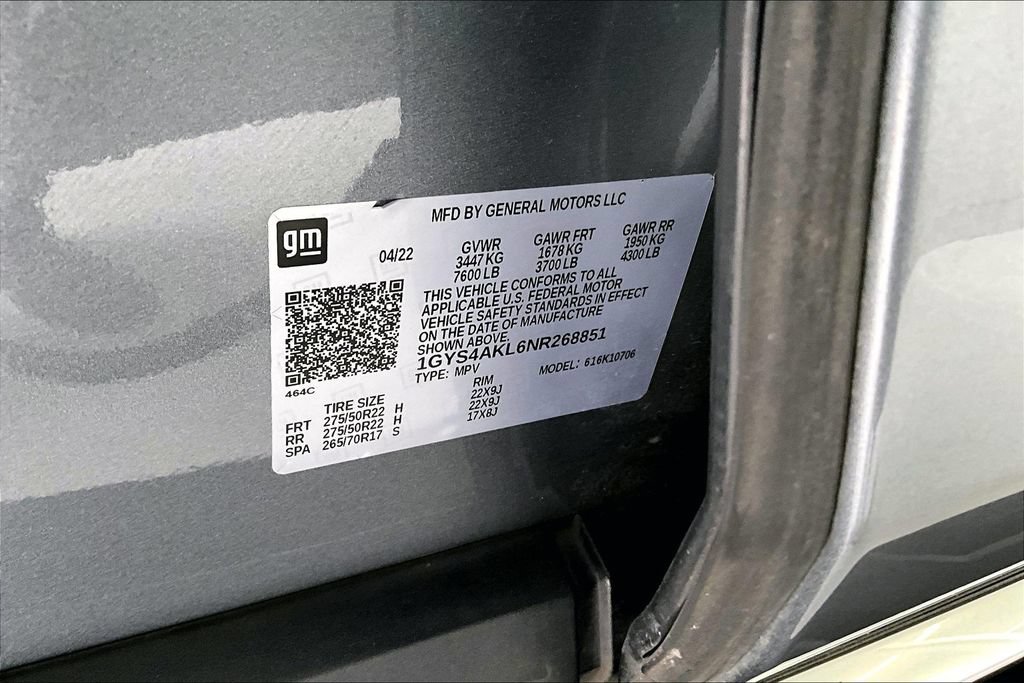 Used 2022 Cadillac Escalade Luxury AWD/4WD image 33
