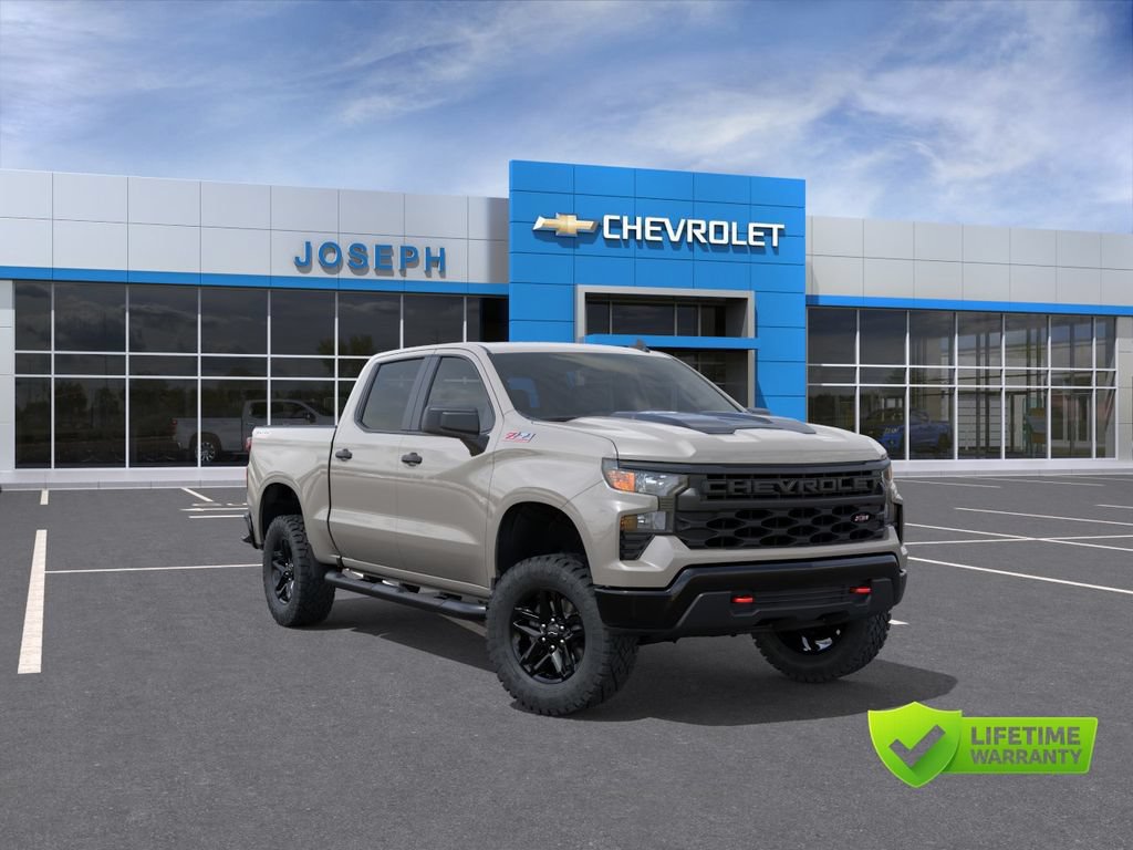 New 2026 Chevrolet Silverado 1500 Custom Trail Boss w/ LPO, Dark Essentials Package