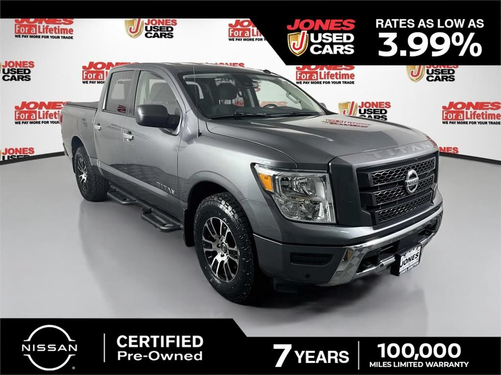Certified 2021 Nissan Titan SV w/ SV Convenience Package AWD/4WD image 1