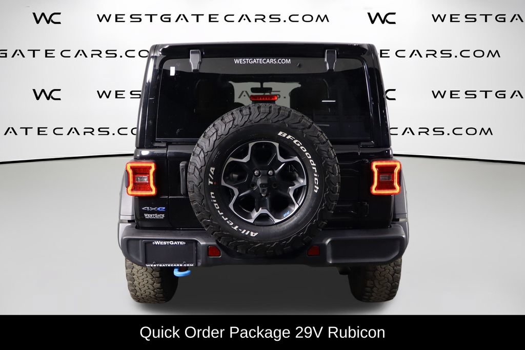 Used 2023 Jeep Wrangler Unlimited Rubicon 4xe w/ Cold Weather Group AWD/4WD image 4