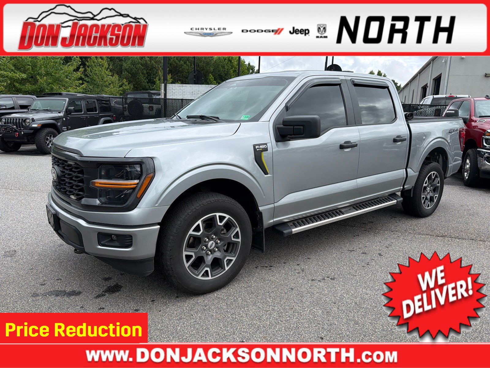 Used 2025 Ford F150 STX w/ Equipment Group 200A AWD/4WD image 1