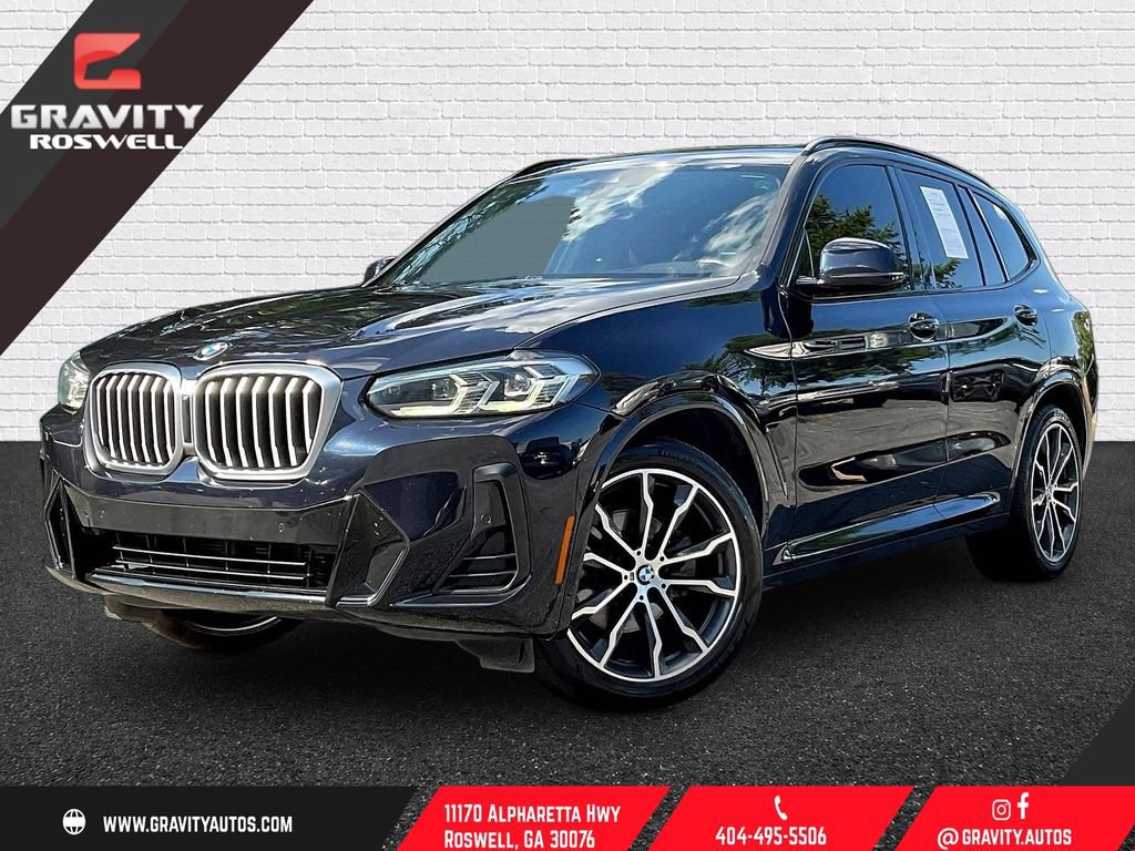 Used 2022 BMW X3 sDrive30i w/ M Sport Package 2