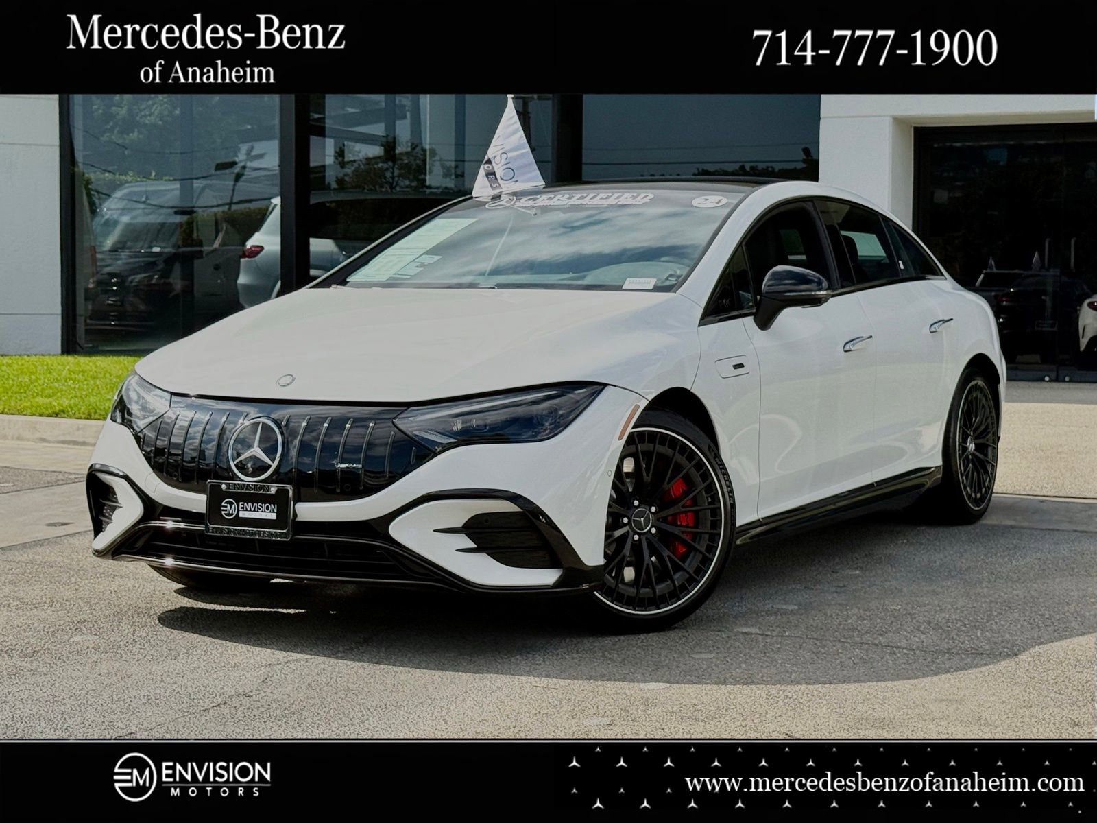 Used 2024 Mercedes-Benz EQE AMG 4MATIC Sedan video 1