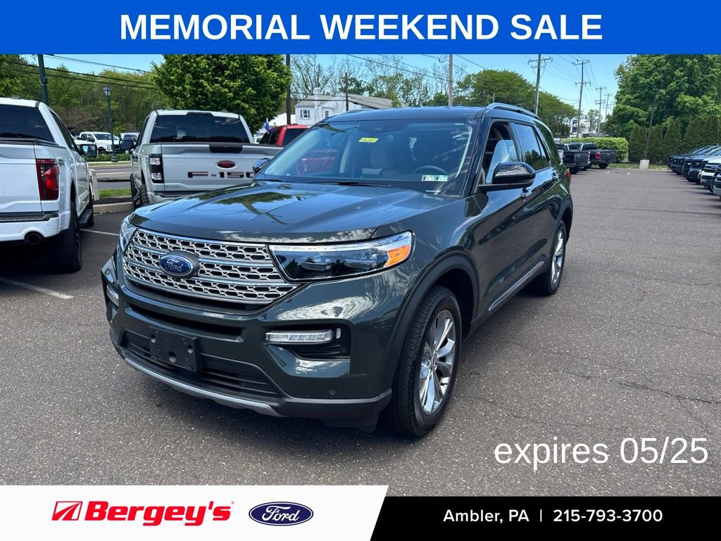 Certified 2023 Ford Explorer Limited w/ Limited Technology Package