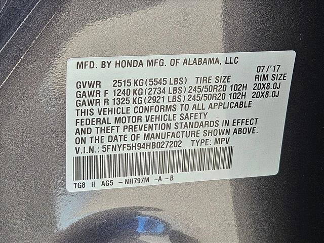 Used 2017 Honda Pilot Touring image 23