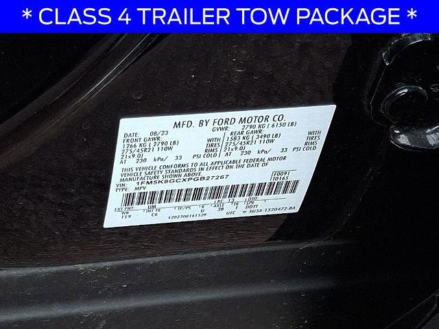 Certified 2023 Ford Explorer ST w/ Equipment Group 401A image 23