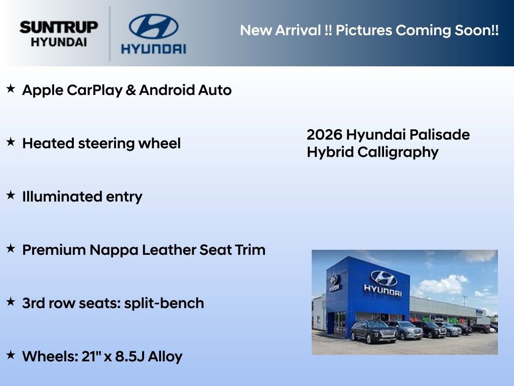 New 2026 Hyundai Palisade Calligraphy AWD/4WD image 3