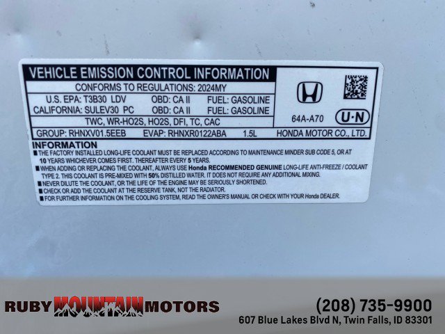 Used 2024 Honda Civic EX image 10