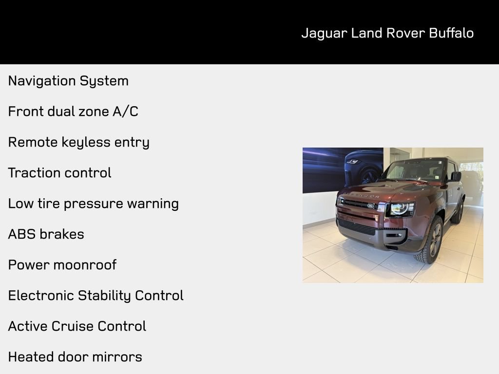 New 2026 Land Rover Defender 90 X-Dynamic SE AWD/4WD image 4